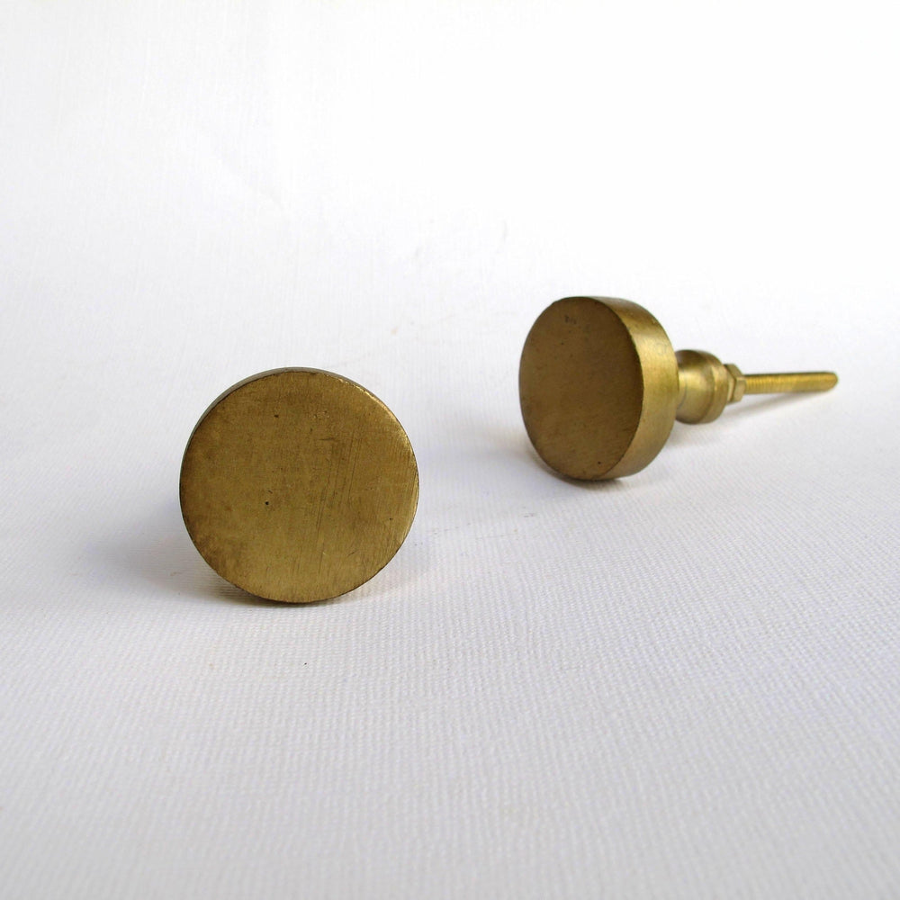 Brass Circle Knob