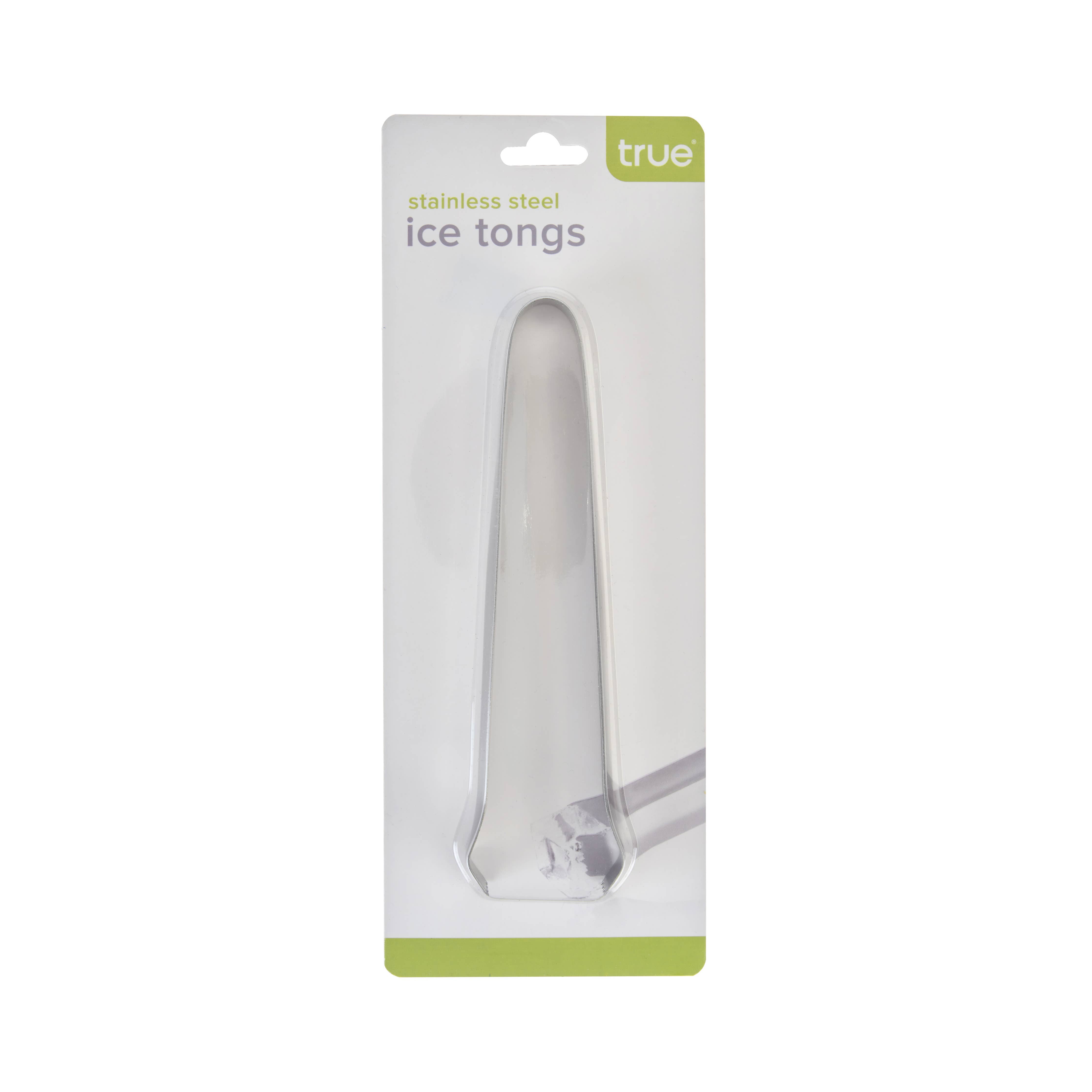 6" Stainless Steel Ice Tongs