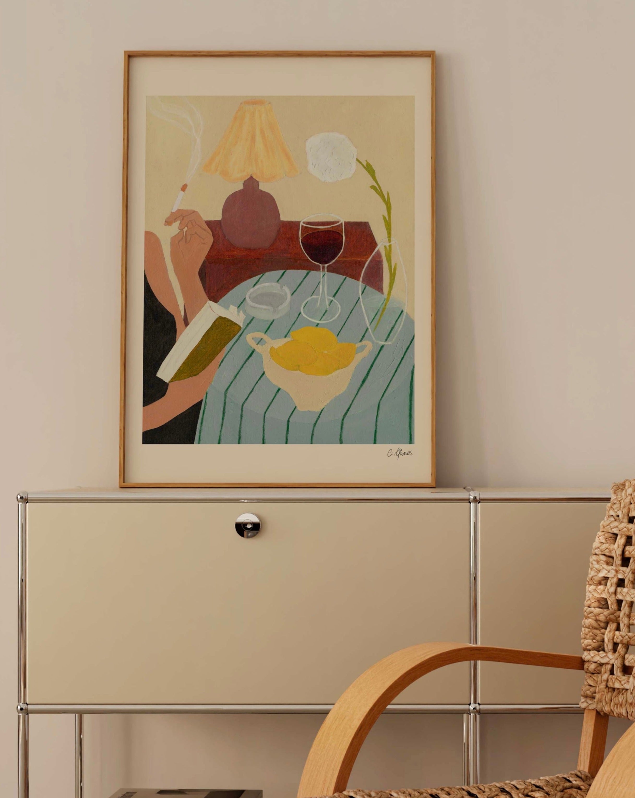 ALONE BUT NEVER LONELY