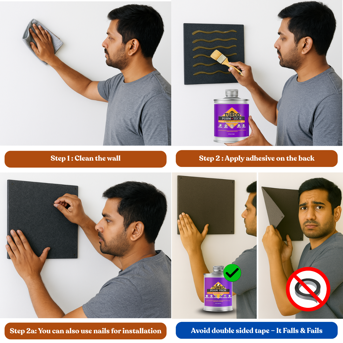 Mirage Felt - Serpent | Coorg | 4x2 feet | 4 Pcs