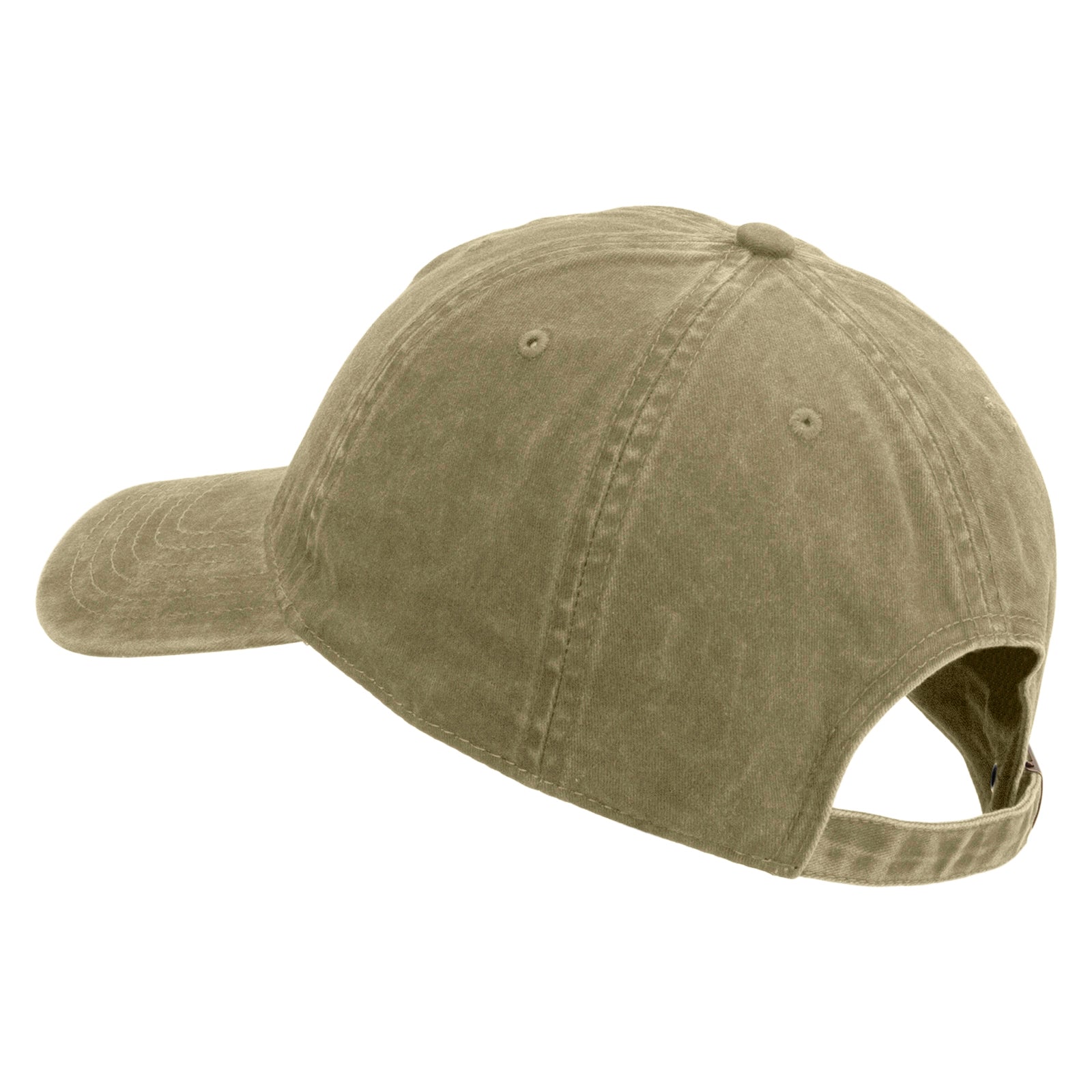 101st Airborne Retired Embroidered Washed Solid Pigment Dyed Cotton Twill Brass Buckle Cap