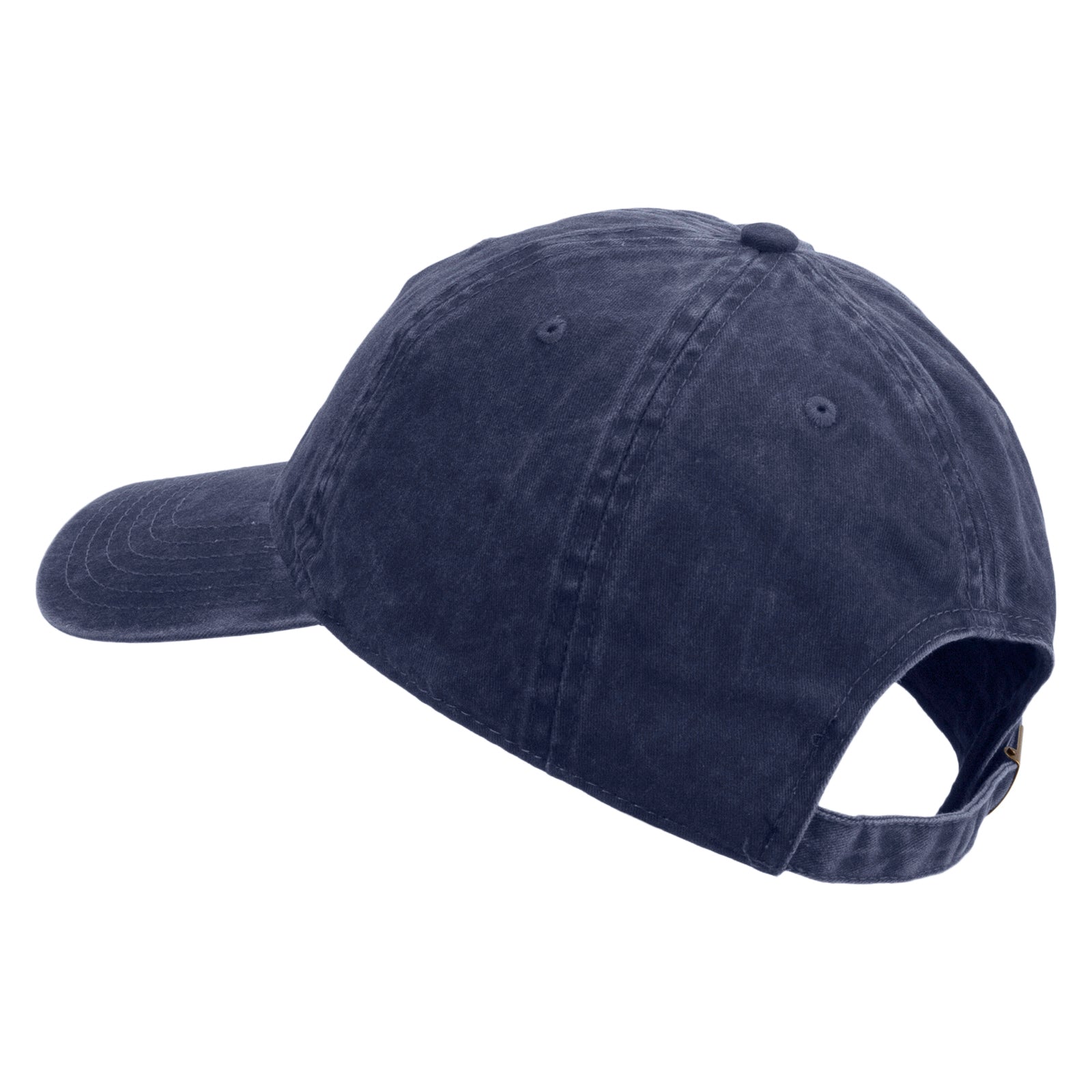 101st Airborne Veteran Embroidered Washed Solid Pigment Dyed Cotton Twill Brass Buckle Cap