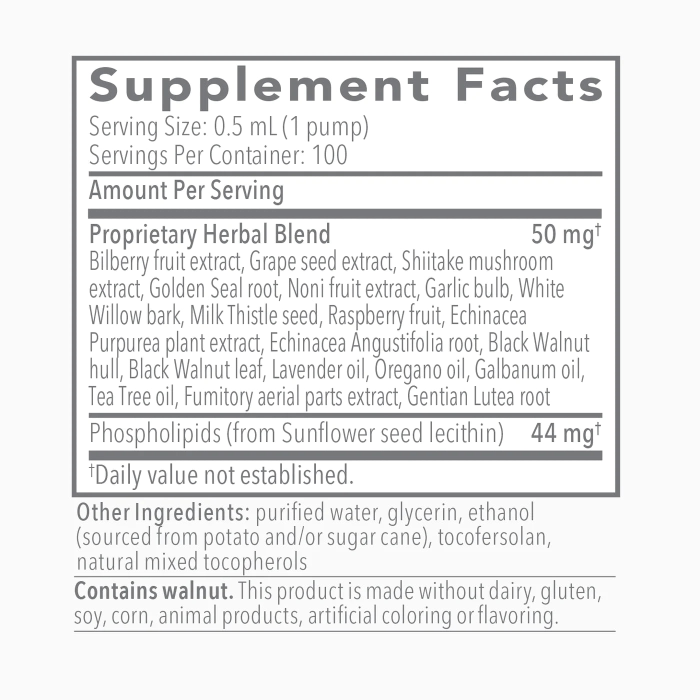 Biocidin® LSF | Potent, Broad-Spectrum Liposomal Formula | Remove - 1.7 oz. liquid