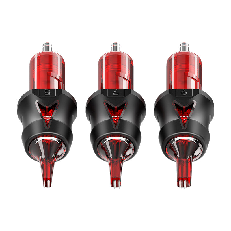 OG Red Arrow Round Shader (RS) Tattoo Needle Cartridges 20pcs