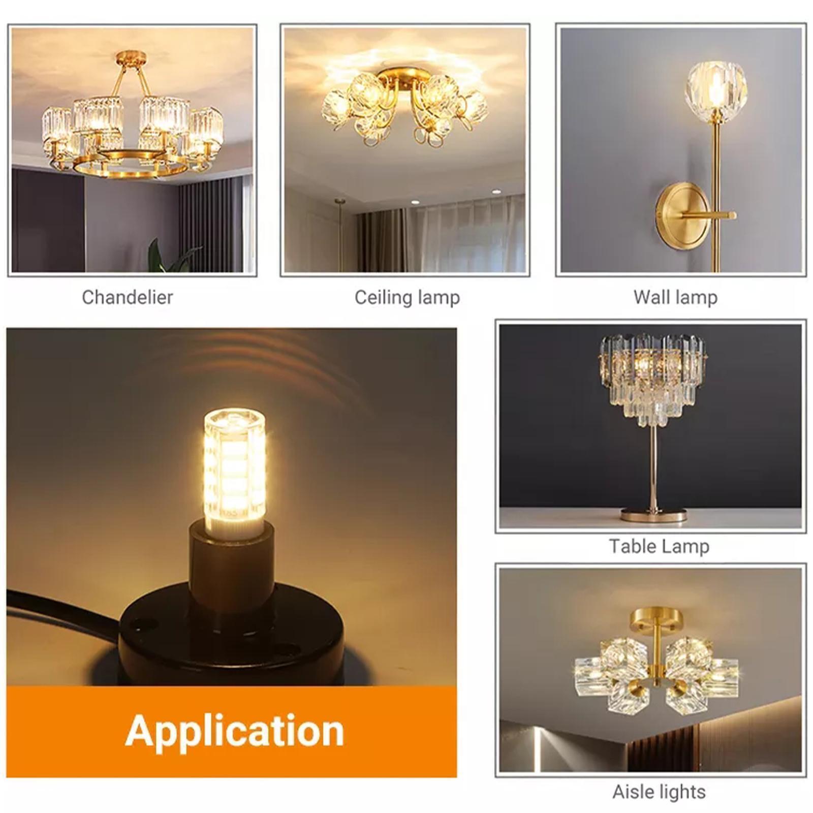 1 Pack LED Corn Bulb E14 2835 SMD Globe Lamp 5W Night Lights For Himalayan Salt Lamps