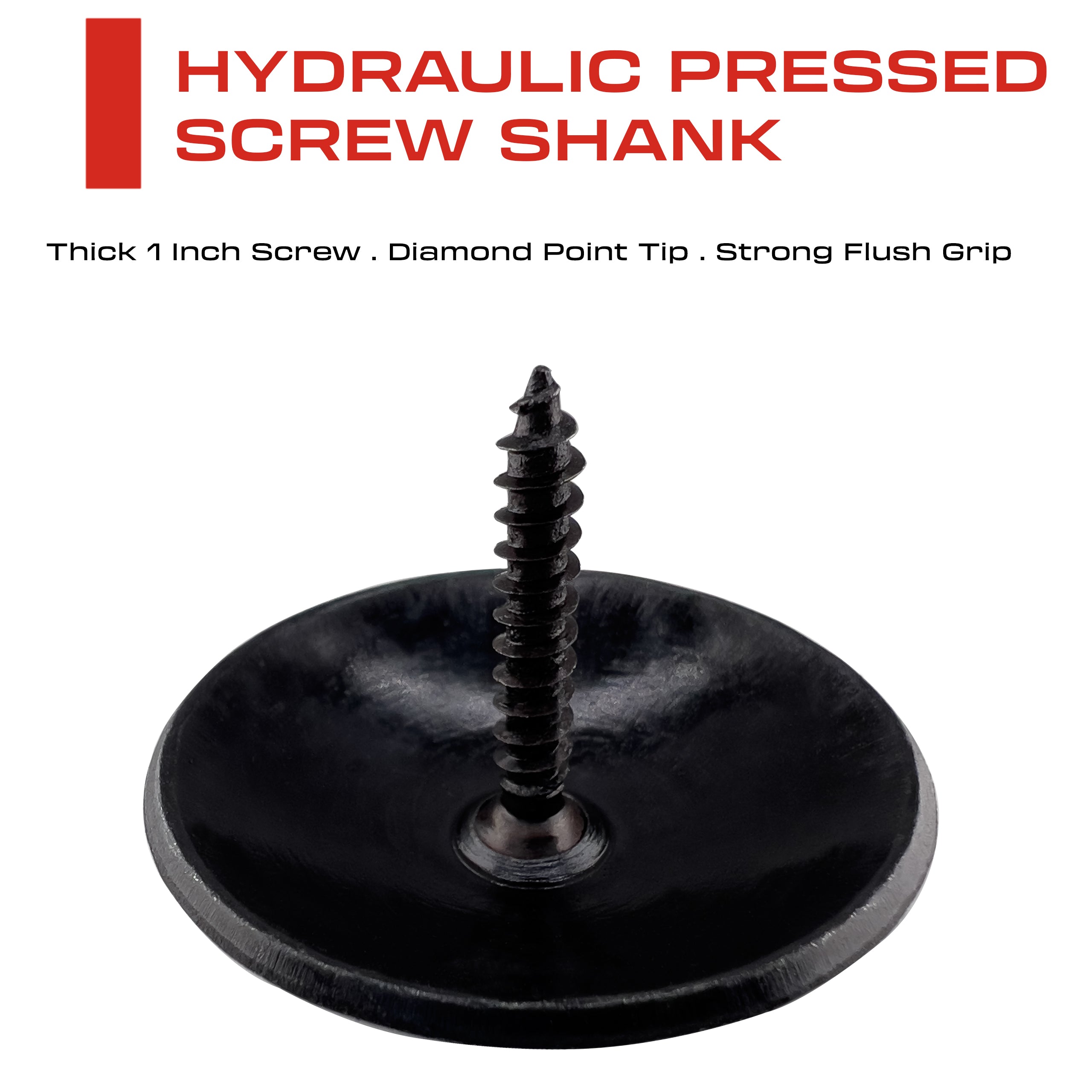 1.5” Decorative Clavo Nail Screw Round Hammered Iron Antique Rustic