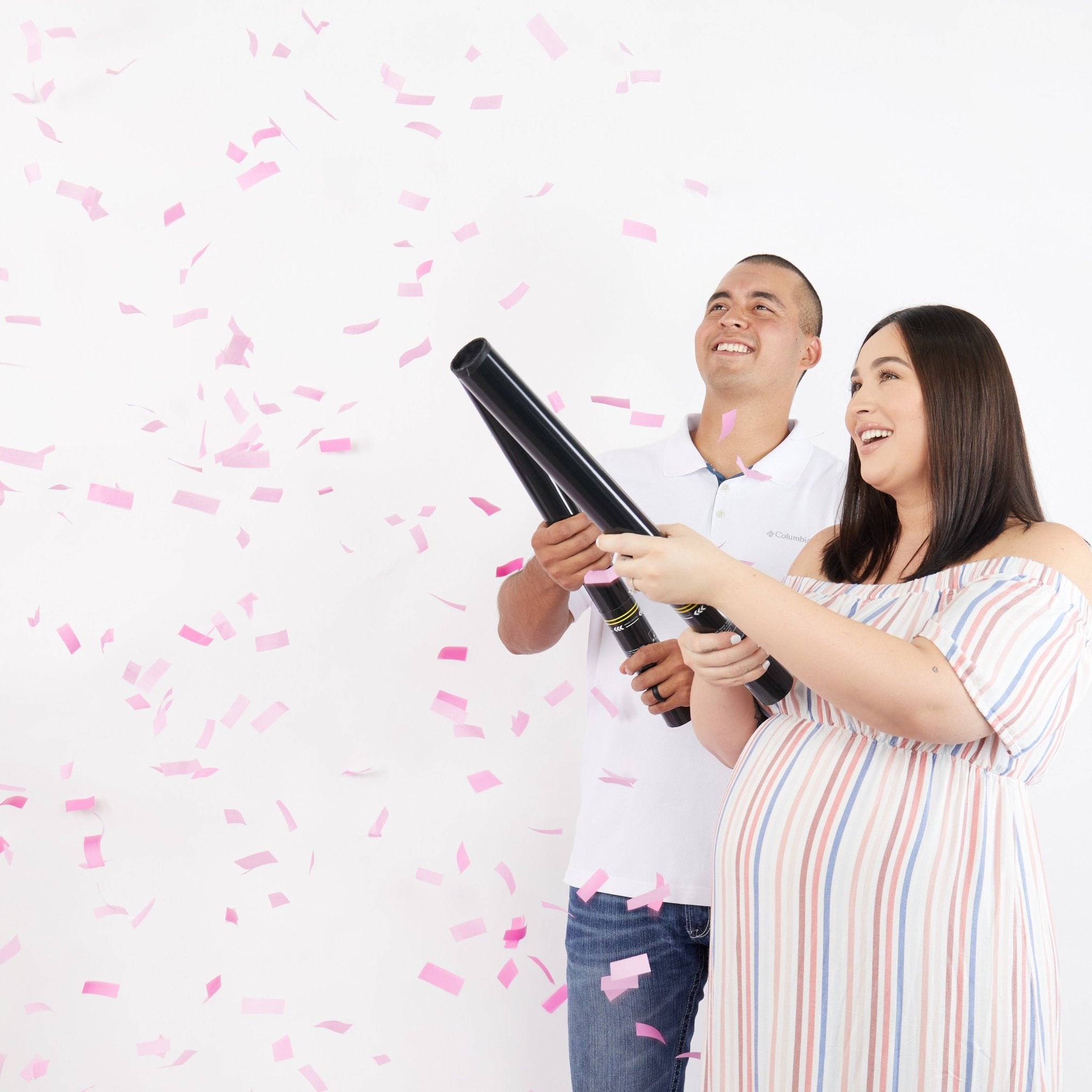 'It's a Girl!' Gender Reveal Confetti Cannon (2 Pack)