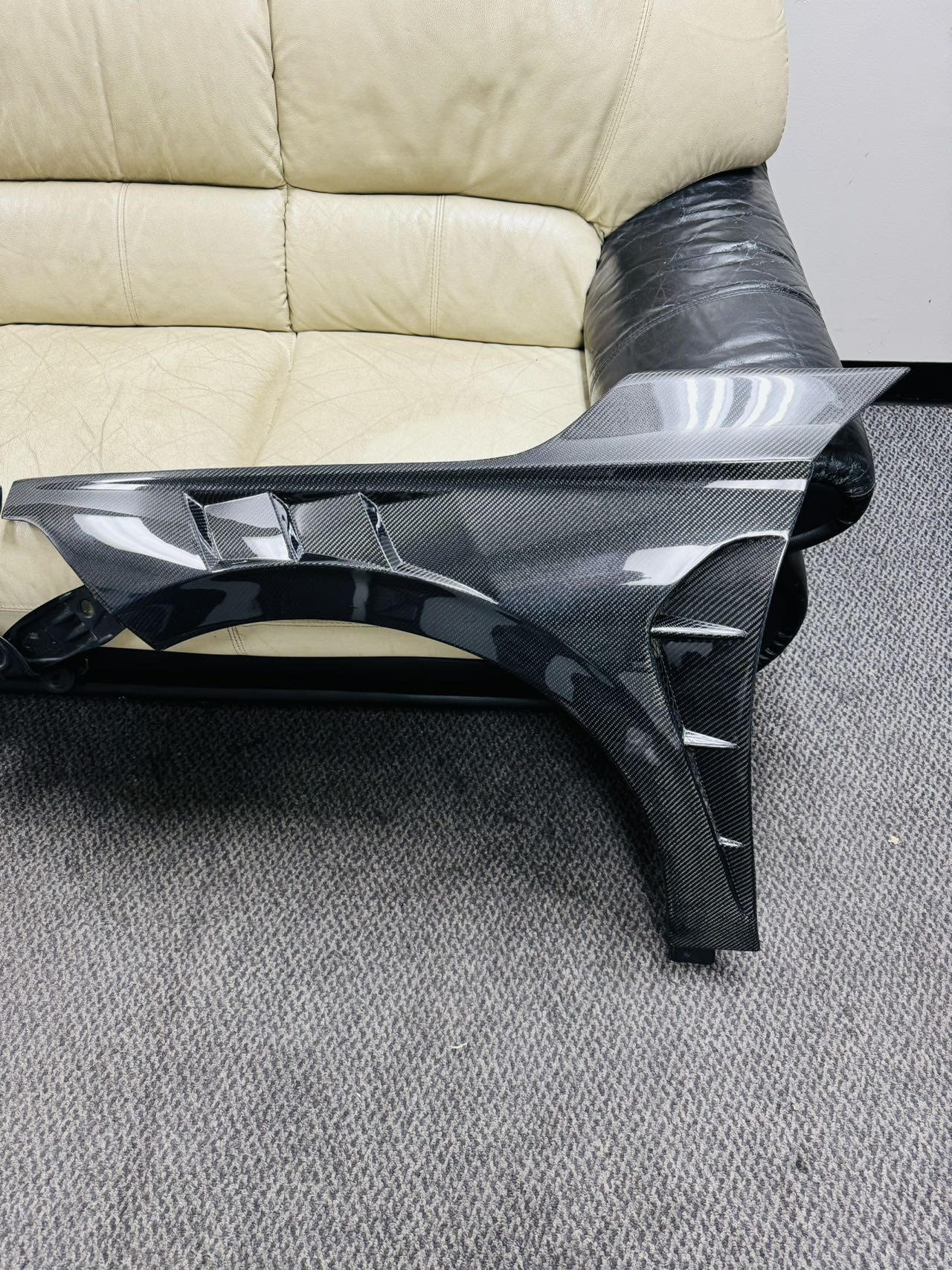 2022-2025 11th Gen Honda Civic Aftermarket Real Carbon Fiber V2 Fender Set (Sedan and Hatchback)