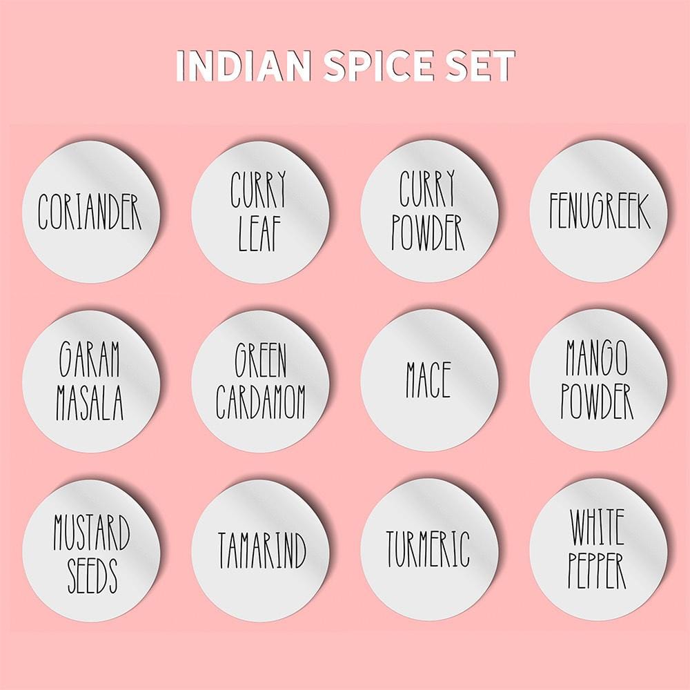 A Little Bit Dunn-y: Wide Mouth Spice Label Sets