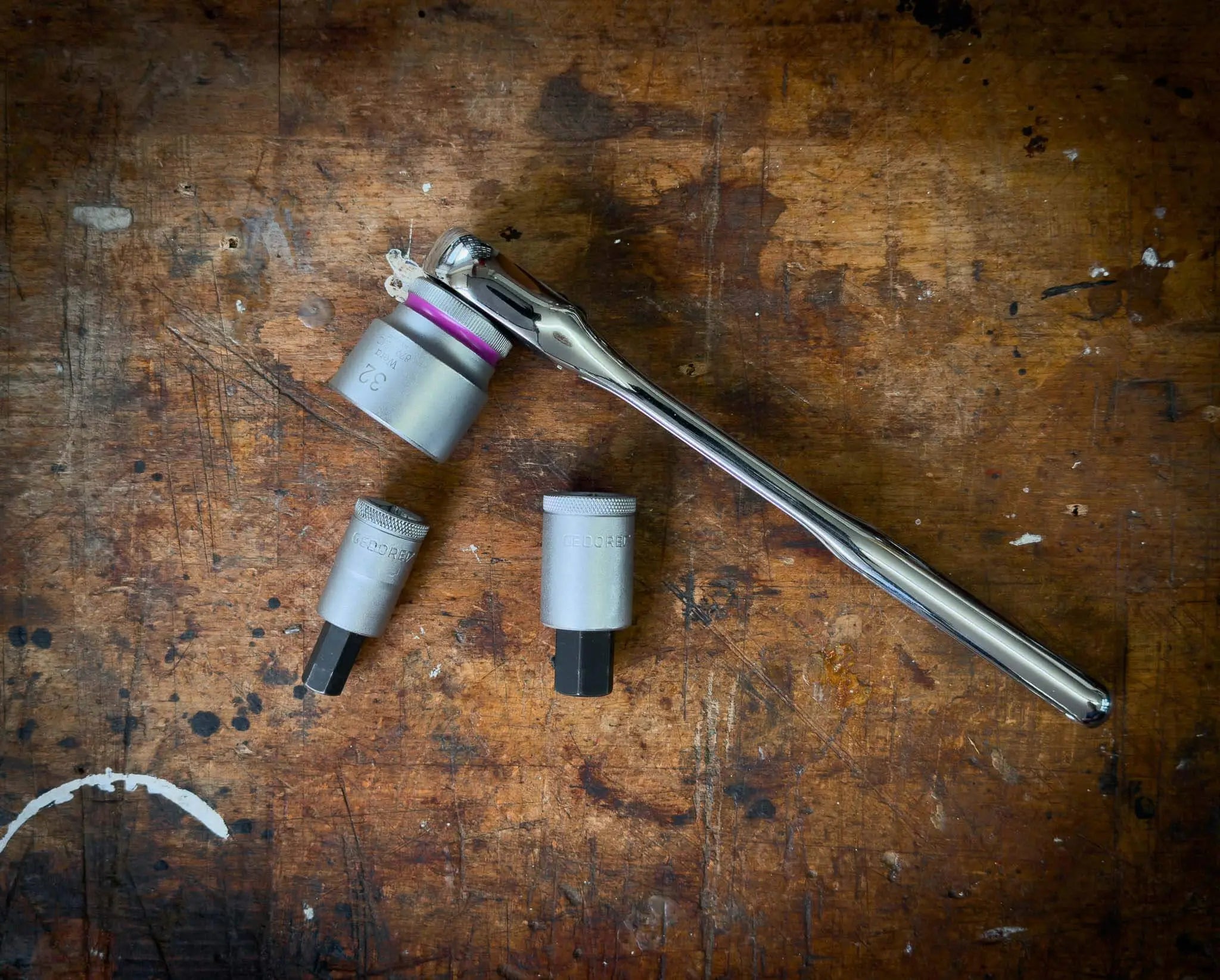 Asahi LIGHTOOL 1/2" ratchet handle 72 Teeth