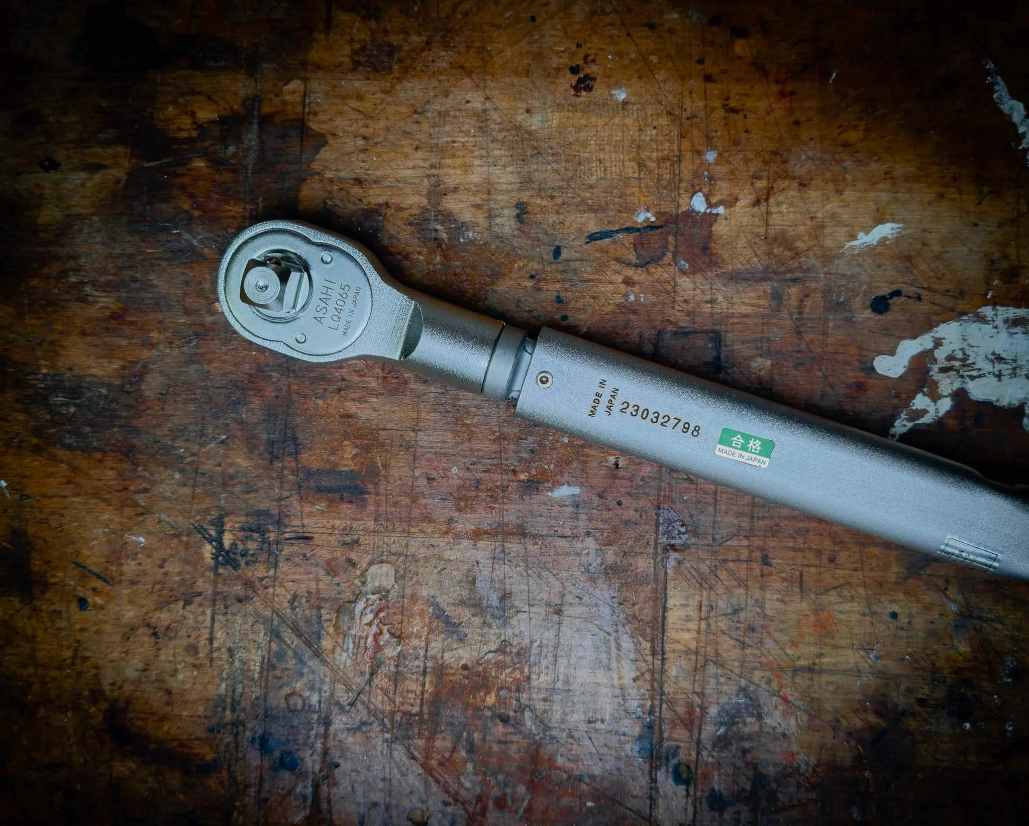 Asahi 20 - 100 Nm Torque Wrench with 1/2" replaceable ratchet head