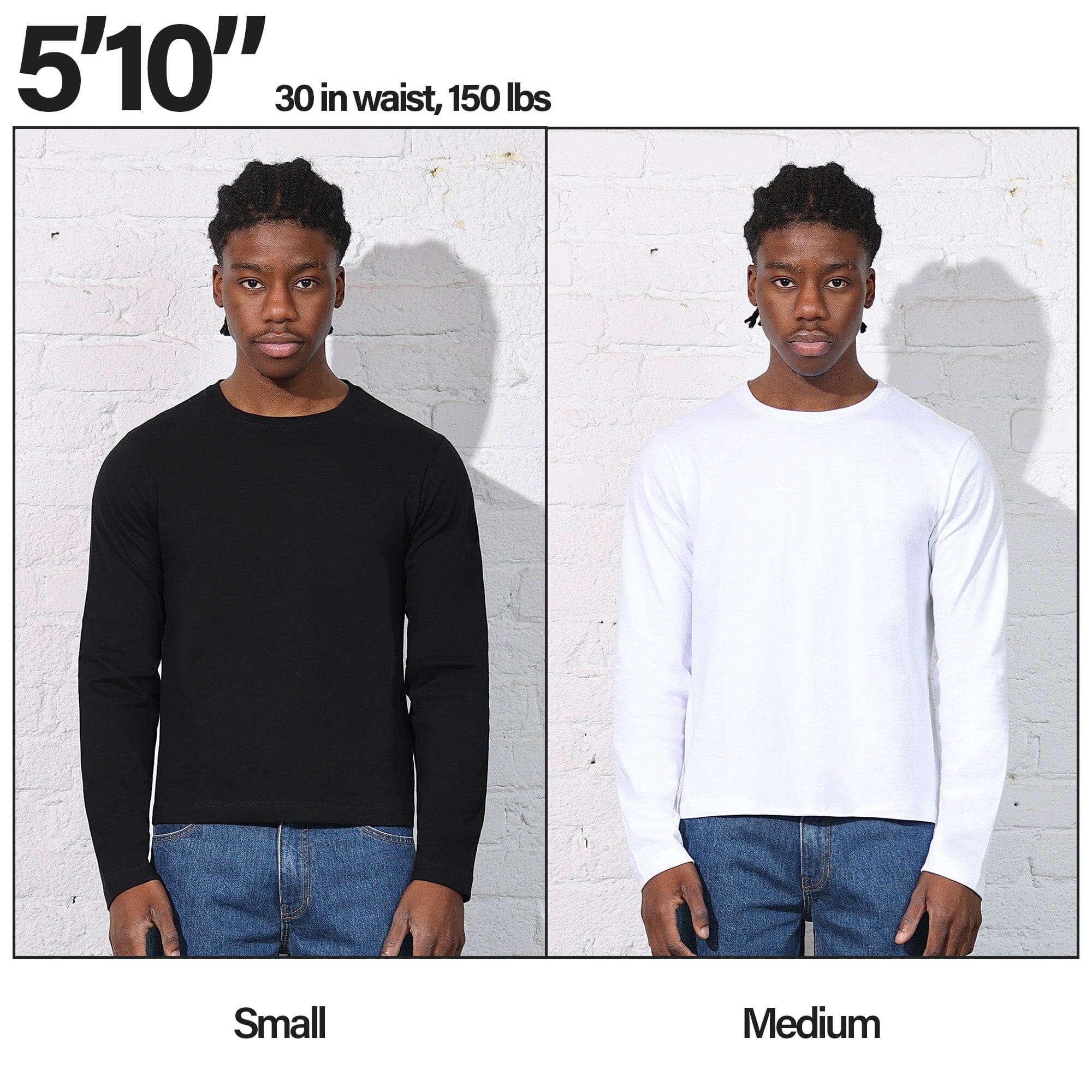 2-Pack | Los Feliz Crop Muscle Tee II | Heavyweight Long Sleeve