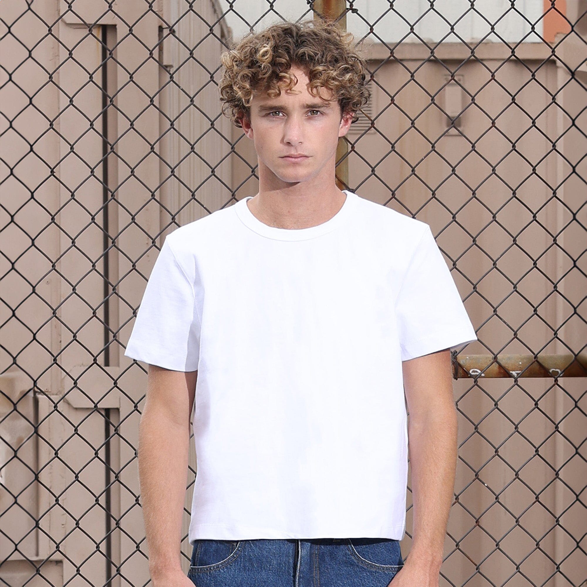 Larchmont Crop Tee | Heavyweight (Spring)