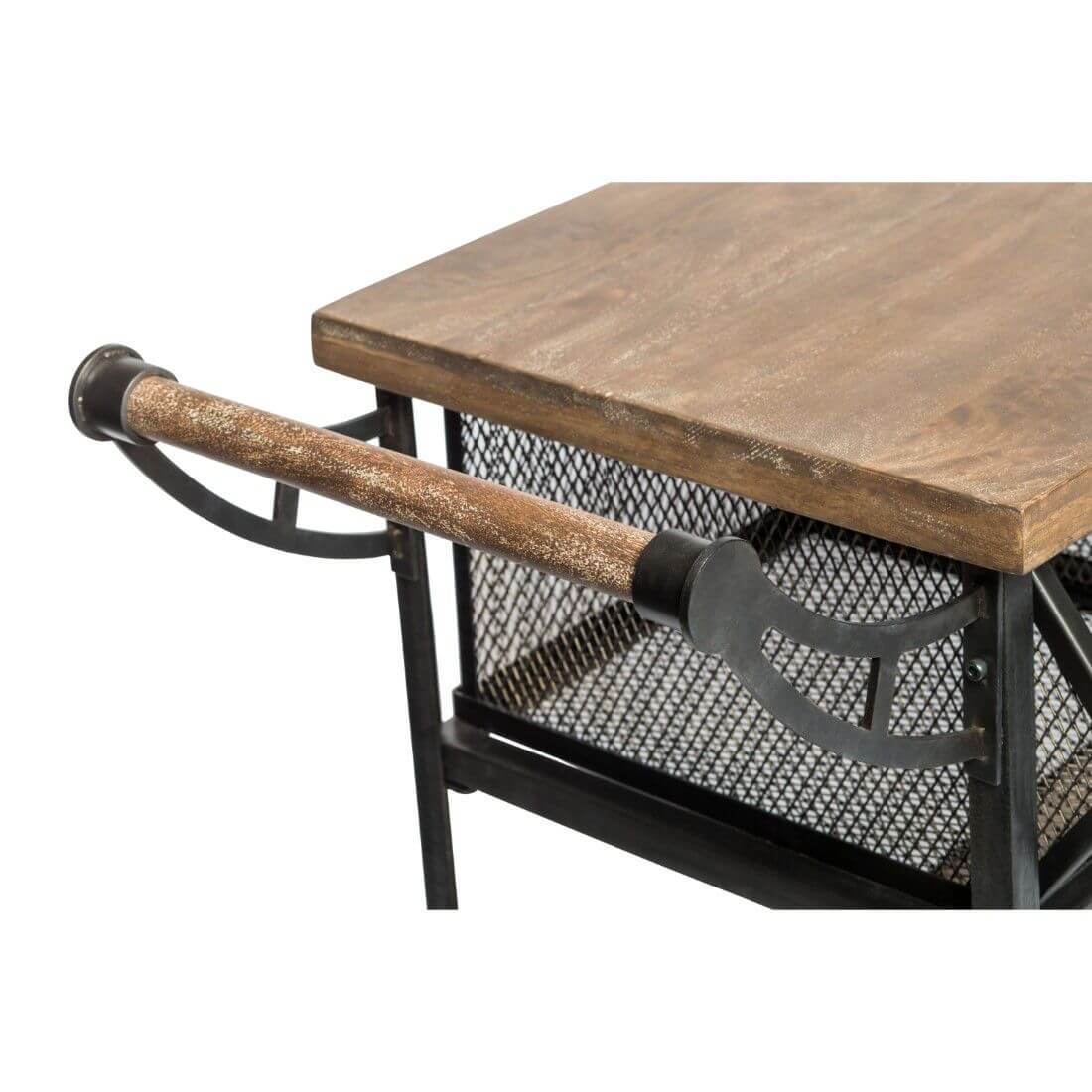 Kitchen Trolley with 3 Baskets