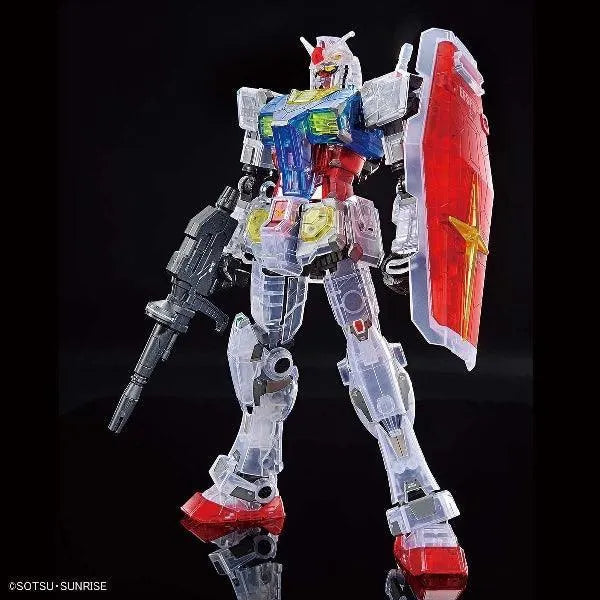 1/100 RX-78F00 Gundam [Clear Color] (Gundam Factory Yokohama Exclusive)