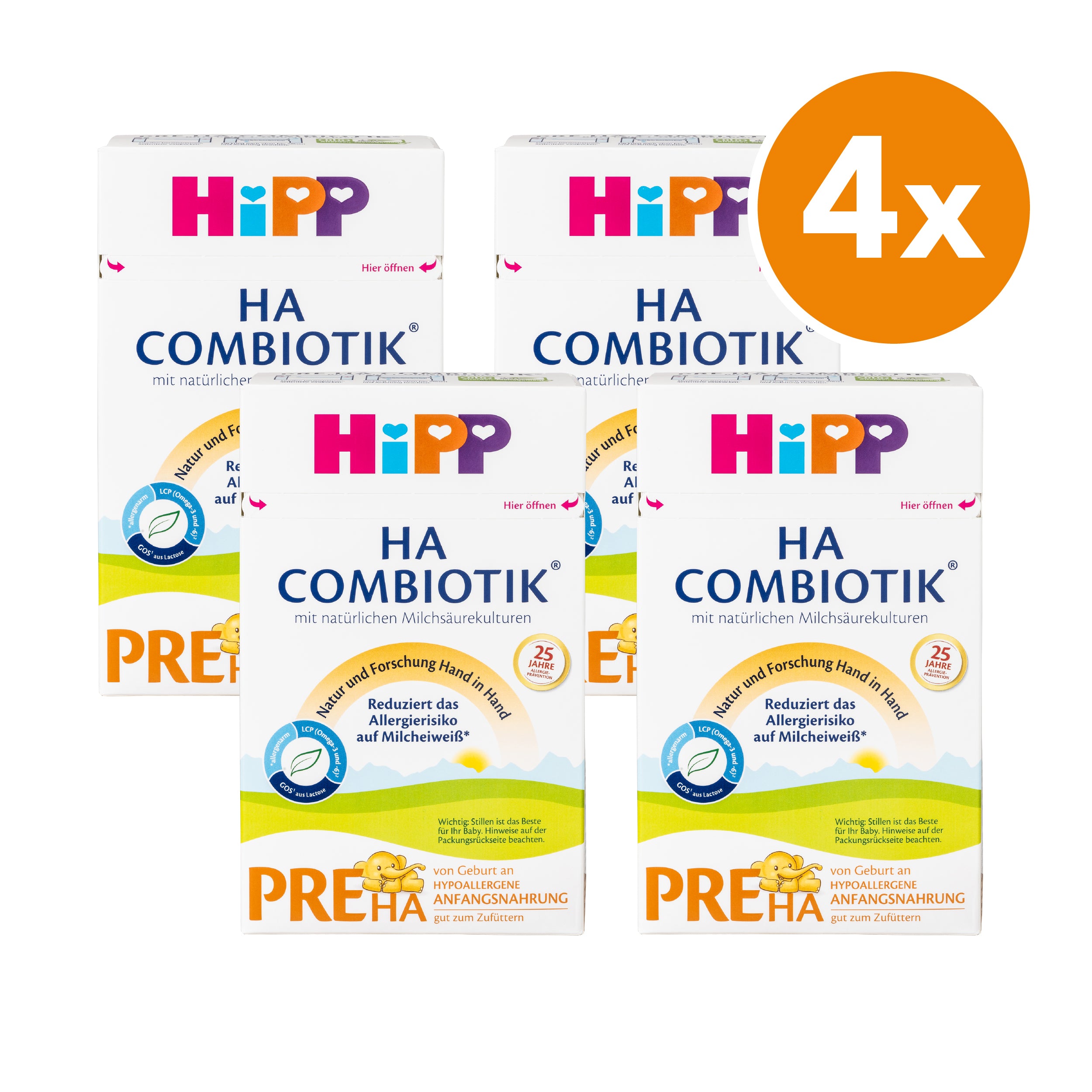 HiPP German Hypoallergenic Stage Pre Cow Milk Baby Formula