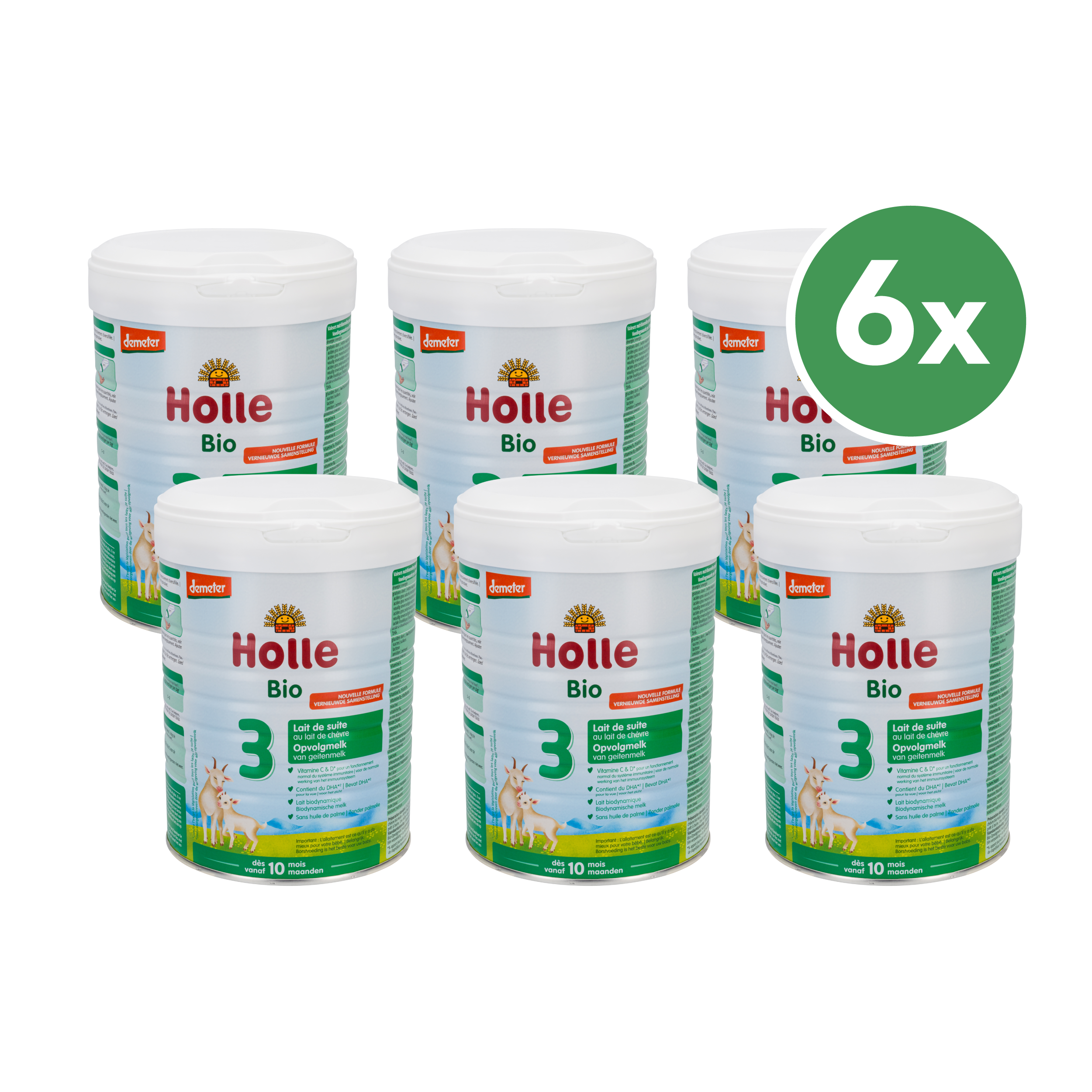 Holle Dutch Stage 3 Goat Milk Baby Formula