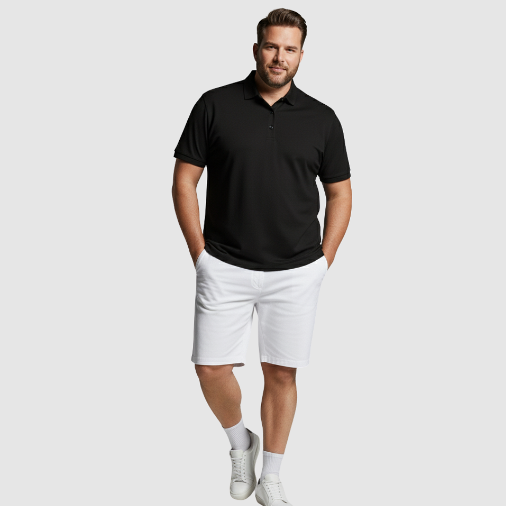 Big Men's Easy Care Pique Polo