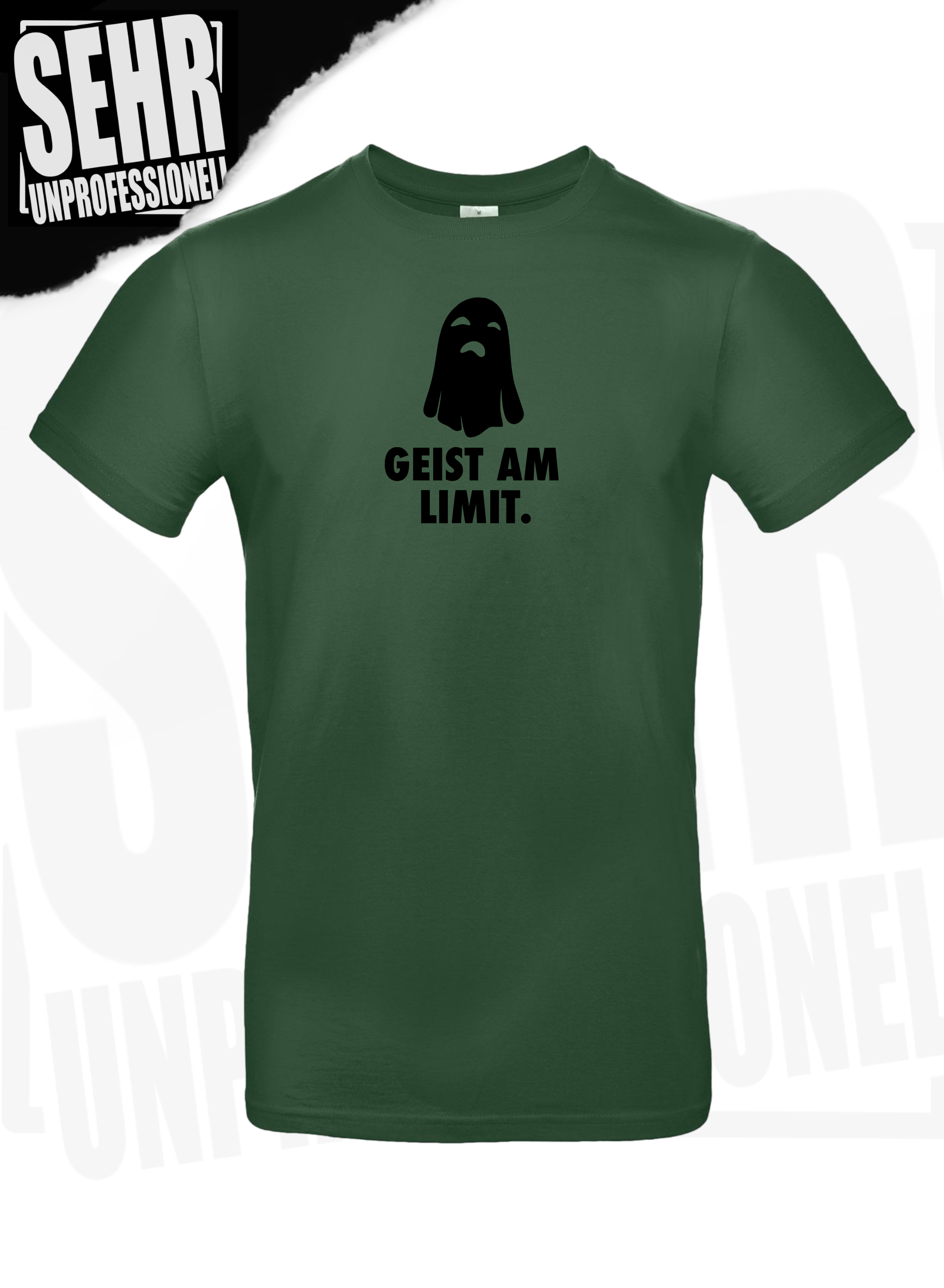 "Geist am Limit" Regular- & Ladies-Shirt