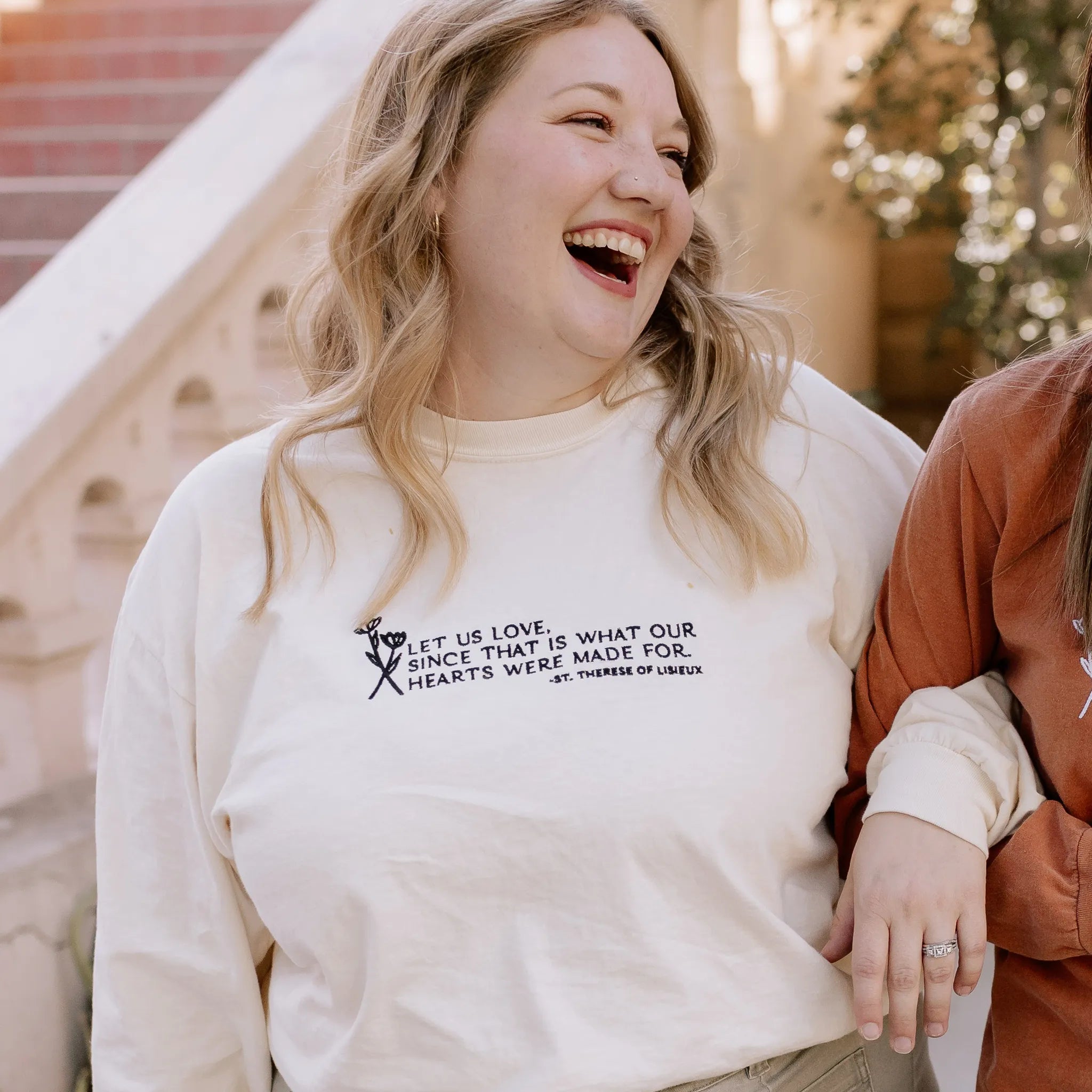 "Let us Love" / St. Thérèse of Lisieux T-Shirt