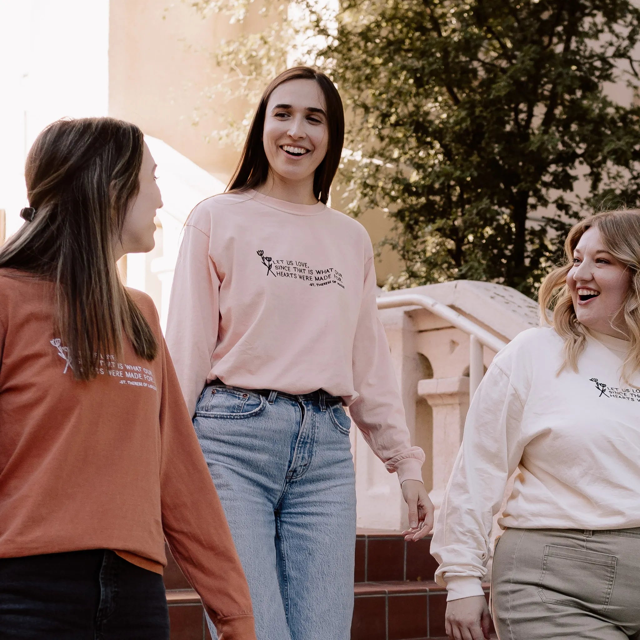 "Let us Love" / St. Thérèse of Lisieux T-Shirt