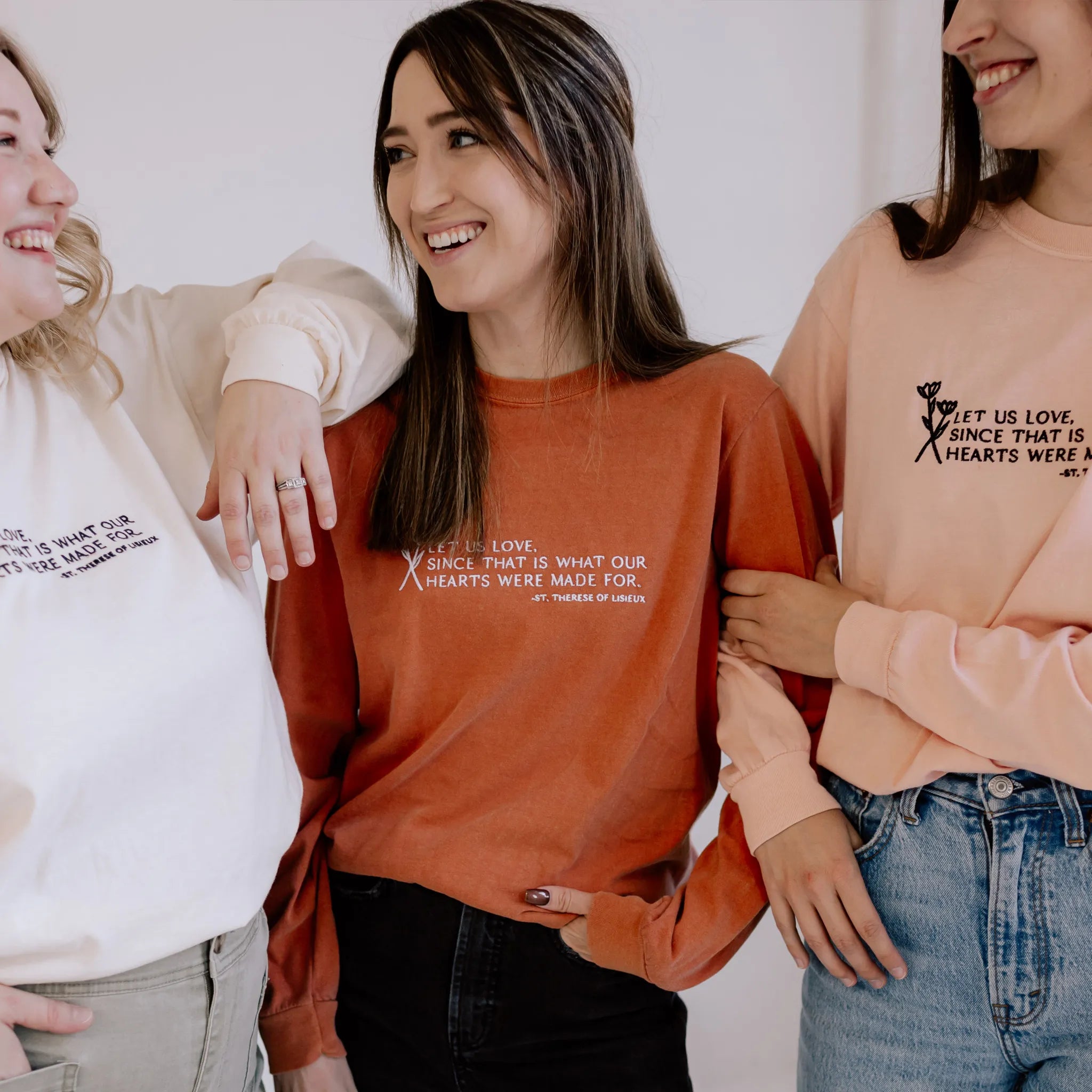 "Let us Love" / St. Thérèse of Lisieux T-Shirt