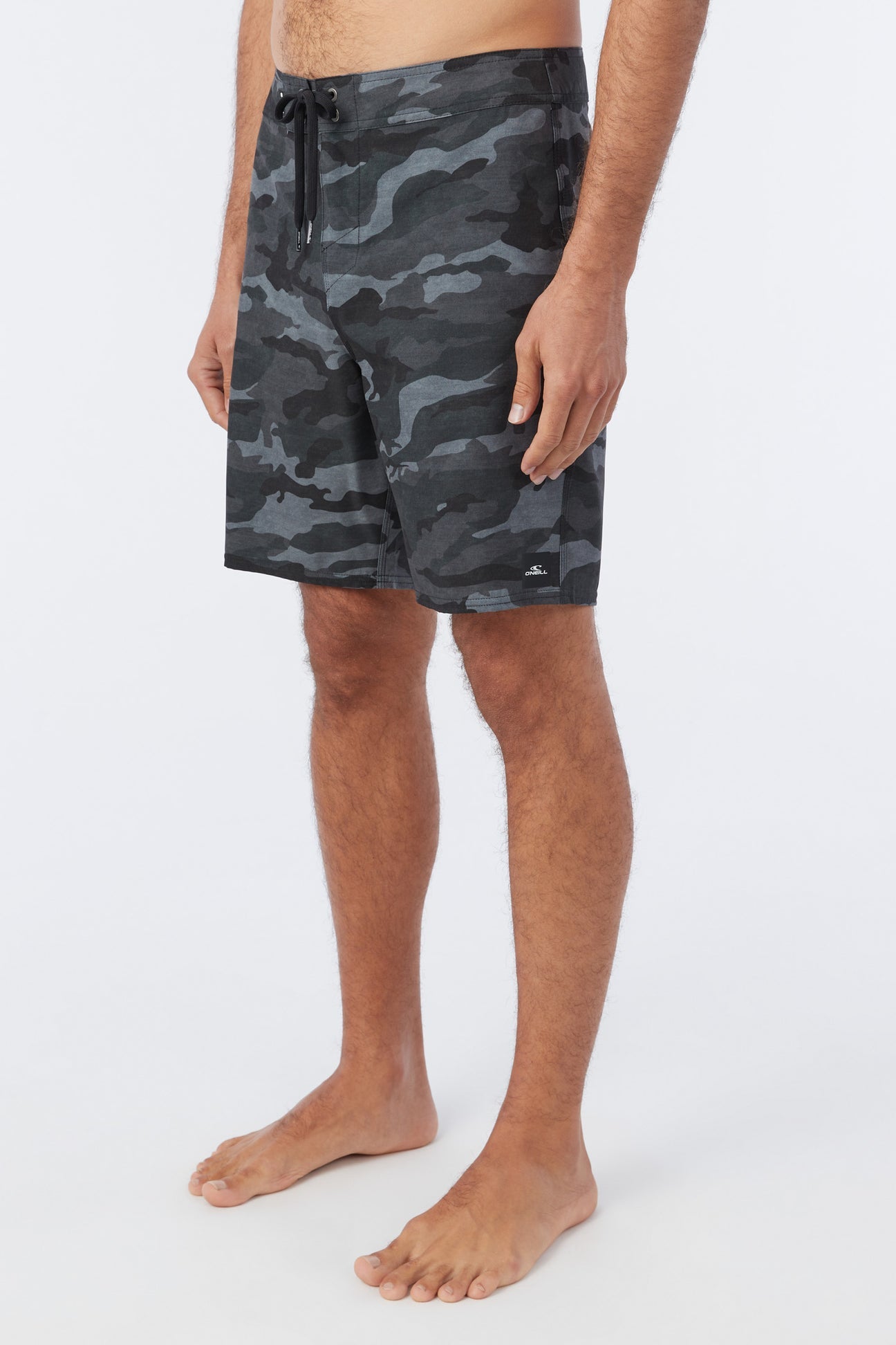 Black Camo 19" - Hyperfreak Heat Camo Boardshorts