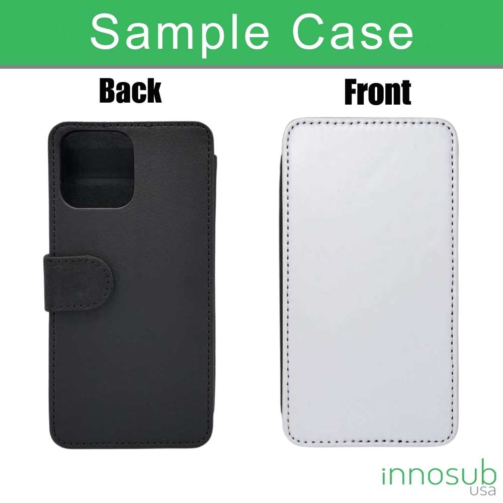 Sublimation Blanks Flip Wallet Leather Case Compatible with iPhone / Galaxy / Note