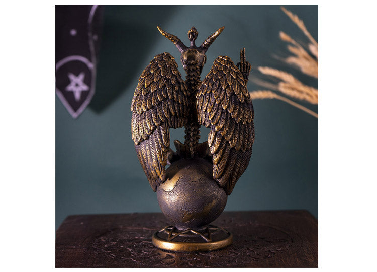 Baphomet Skeleton Statue